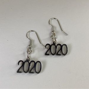 Handmade earrings 2020 charm new year graduation earrings hook